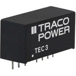 TEC 3-4813WI, Isolated DC/DC Converters - Through Hole 3W 18-75Vin 15V 200mA ...