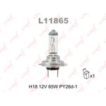 L11865 Лампа H18 12V 65W PY26d-1