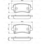 0986494297, К-кт колодок дисковых OPEL INSIGNIA 08-,