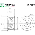 PT-P 1544, Ролик натяжной без эксцентрика опорный ВАЗ 2112 Pilenga