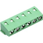 282837-6, Fixed Terminal Blocks 5.08MM PCB MOUNT 6P