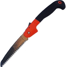 Ножовка (HD8161) складная, лезвие 18см. с кнопкой 00076017