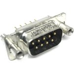 163A16259X, D-Sub Standard Connectors 9P DSUB PLUG STRT THRU-HOLE