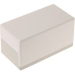 A9031065, Flat-Pack Case H Series White ABS Enclosure, IP40, Grey Lid ...