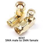 SMA(male)-SMA(female) переходник 90 градусов угловой. Переходник ...