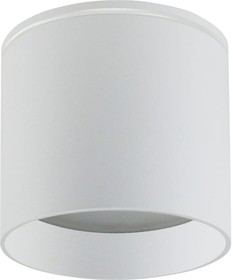 Фото 1/5 Светильник для натяжных потолков для ванной комнаты HL363 12W, 230V, GX53, белый, 41998