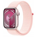 Смарт-часы Apple Watch Series 9 A2980 45мм OLED корп.розовый Sport Loop ...