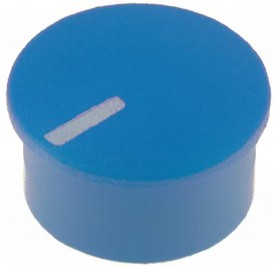Фото 1/2 K85-BLU-L, Заглушка, термопласт, распорным стержнем, Указатель: белый, синий
