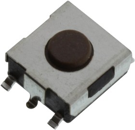 Фото 1/3 FSM1LPA, Switch Tactile OFF (ON) SPST Round Button Gull Wing 0.05A 24VDC 2.55N SMD Loose