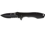 Нож складной Stinger,80мм,черный, сталь/алюминий (черный),FK-721BK
