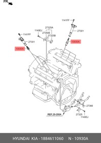 Свеча зажигания HYUNDAI/KIA 18846-11060