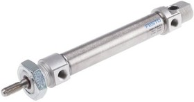 Фото 1/4 DSNU-20-70-P-A, Pneumatic Cylinder - 1908287, 20mm Bore, 70mm Stroke, DSNU Series, Double Acting