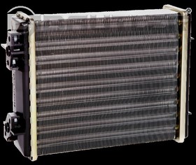 BTL- 0001H, Радиатор отопителя ВАЗ 2101-07 алюминий узкий Bautler