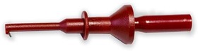 BU-00209-2, Test Plugs & Test Jacks Red Plunger Clip Adapter 8-32 Thread