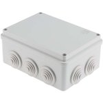 00822 M008220000, Grey Thermoplastic Junction Box, IP55, 153 x 110 x 66mm