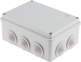 Фото 1/4 00822 M008220000, Grey Thermoplastic Junction Box, IP55, 153 x 110 x 66mm