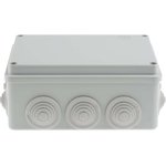 00822 M008220000, Grey Thermoplastic Junction Box, IP55, 153 x 110 x 66mm