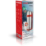 Термос Starwind 30-1800 1.8л. серебристый/красный картонная коробка