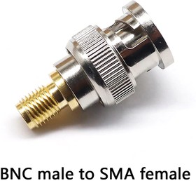BNC(male)-SMA(female) переходник прямой. Переходник BNC(папа)-SMA(мама) прямой