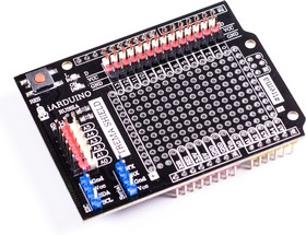 Фото 1/3 Trema Shield, Плата расширения для удобного подключения периферийных устройств к Arduino