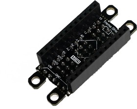 Фото 1/3 Trema Shield MINI, Плата расширения для удобного подключения периферийных устройств к Arduino Mini