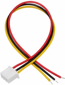Разъём JST XH2.54 с проводами (3 pin), Переходник разъем XH-3 - 3 свободных провода, 30см, Россия | купить в розницу и оптом
