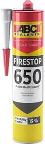 Акриловый противопожарный герметик 650 Firestop серый, 280 мл 6503107040