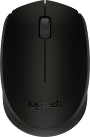 Фото 1/10 Мышь Logitech M171 черный/серый оптическая (1000dpi) беспроводная USB для ноутбука (2but)