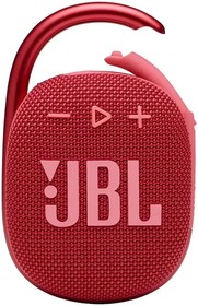 Фото 1/7 Колонка портативная JBL Clip 4, 5Вт, красный [jblclip4redam]