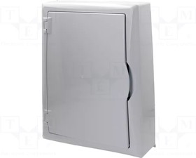 2505-00, Щит навесной ECO BOX 2x12M, N/PE 3x 6x16+3x10mm2, белая пласт. дверь, белый RAL9003, 434x354x105mm, IP40