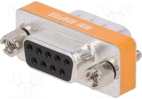 AK-610513-000-I, Adapter; D-Sub 9pin socket,D-Sub 9pin plug