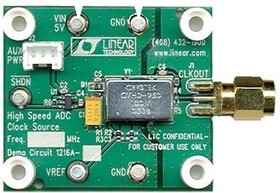 DC1216A-B, Clock & Timer Development Tools 122.88MHz High Speed ADC Clock Source