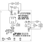 DC1548A, Power Management IC Development Tools LT3757EDD Inverting (CUK) Demo ...