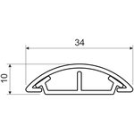 Кабельный канал напольный LO 35 KD LO 35_KD