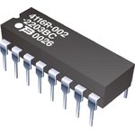 4116R-1-271LF, 4100R 270Ω ±2% Isolated Resistor Array, 8 Resistors, 2.25W total ...