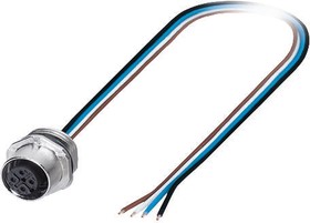 Фото 1/3 1523492, Male 8 way M12 to Sensor Actuator Cable, 500mm