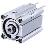 CDQ2B32TF-5DZ, Pneumatic Compact Cylinder - 32mm Bore, 5mm Stroke, Double Acting