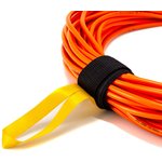 Удлинитель КОМУС ПВС 2х0,75кв.мм. 30м 6А без/з.,без/ загл.,IP20,цвет оранж