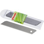 Лезвие запасное для ножей КОМУС 18мм 10шт./уп. пласт.футляр