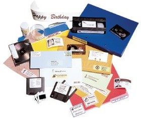 SLP-ENTL, Labels for Name Tags, Paper, 57 x 89mm, 250pcs, White