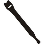 E1-2-330-B10, Hook and Loop Cable Tie 200 x 13mm Fabric / Polyamide Black