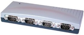 EX-1334, USB to Serial Converter, RS232, 4 DB9 Male