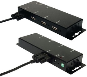 EX-1166HMV, Industrial USB Hub, 4x USB-A Socket, 2.0, 480Mbps