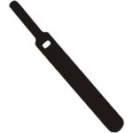 E5-1-330-B10, Hook and Loop Cable Tie 110 x 11mm Fabric / Polyamide Black