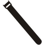 E3-2-330-B100, Hook and Loop Cable Tie 200 x 13mm Fabric / Polyamide Black
