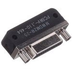 MWDM2R-25PCBRP-.110-464, D-Sub Micro-D Connectors 25P R/A PIN MICRO D NICKEL W/ ...