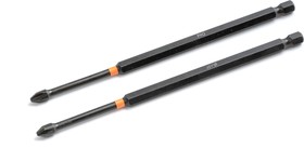 Фото 1/5 793282 Бита ударная 1/4'', PH2 × 150 мм, 2 шт.