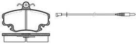 0141.32, 141 32_=FDB845=571526X !колодки дисковые п.\ Renault Clio 91 /R19 92-96, Peugeot 205/309 1.9GTi  98