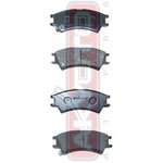 AKD-0109, Колодки тормозные дисковые передние, HYUNDAI ATOS