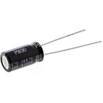 220μF Aluminium Electrolytic Capacitor 25V dc, Radial, Through Hole - UPM1E221MPD